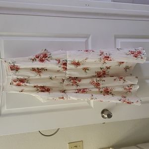 Womans floral dress